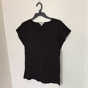 Textured Dress Barn blouse.